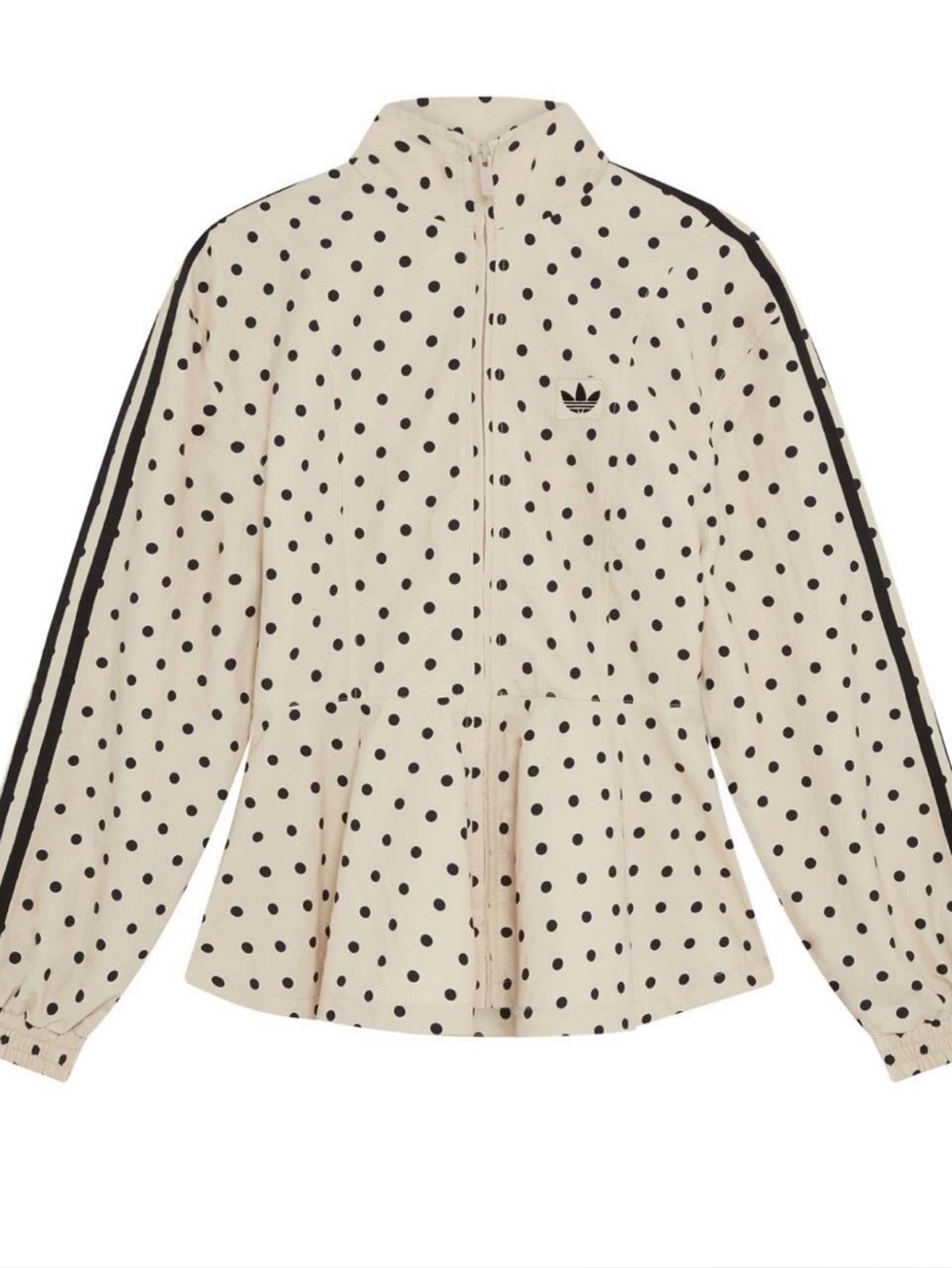 NWT adidas Originals x ASOS Stone and Black Polka Dot Track Jacket & Pants - Picture 5 of 10